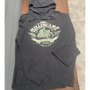 John Mellencamp's "No Better Than This" 2010 & 2011 Concert Tour Hoodie size L